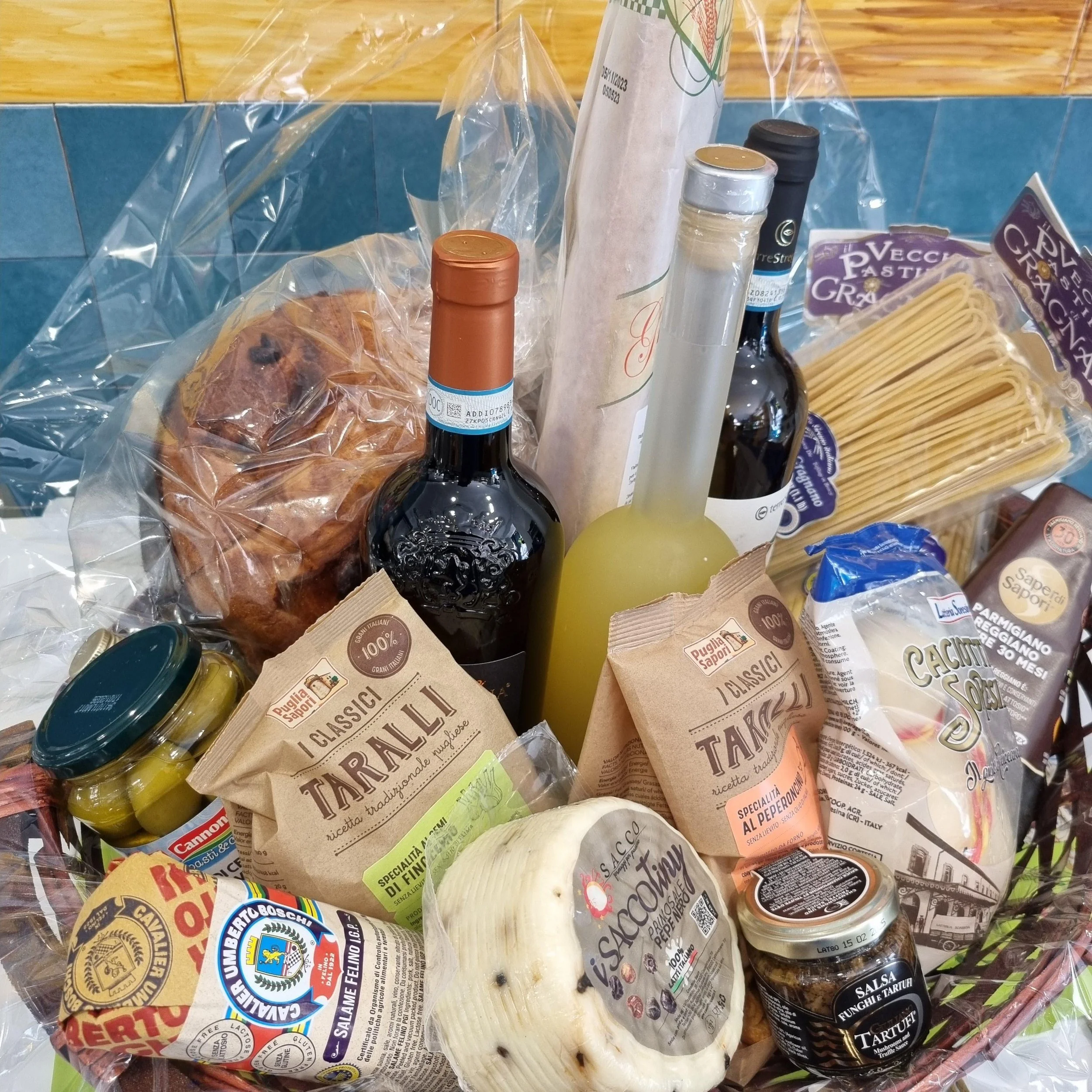 PANIER GOURMAND ITALIEN sur mesure à partir de € 29,90