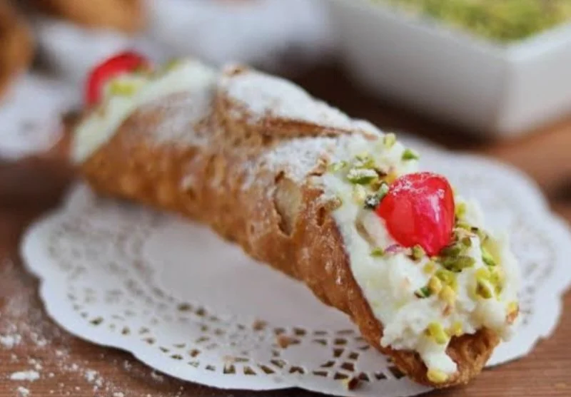 Mini CANNOLO SICILIANO avec pistaches