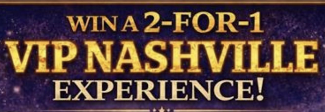 Win an Amazing Nashville Experience!