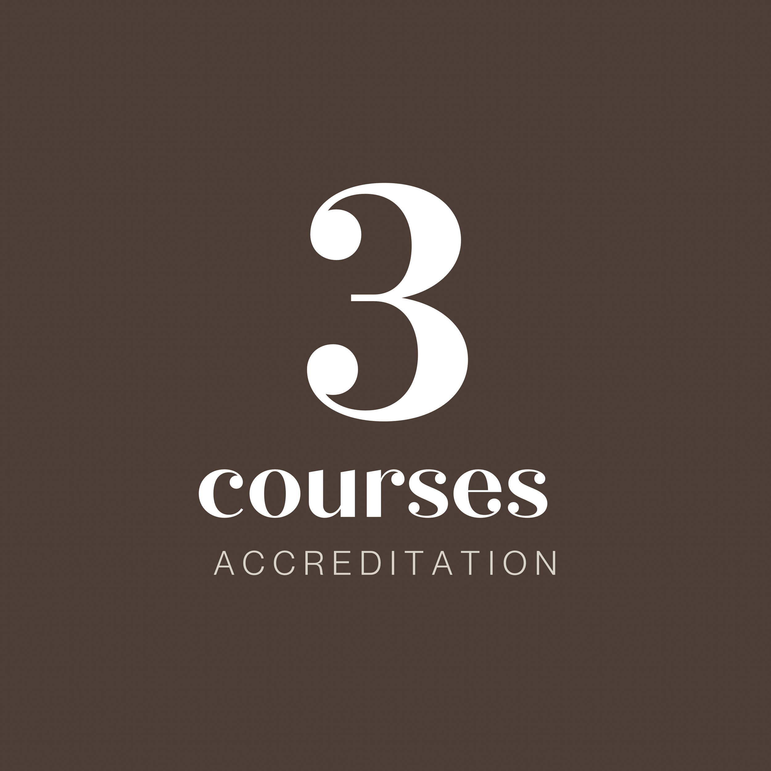 3 Course Accreditation