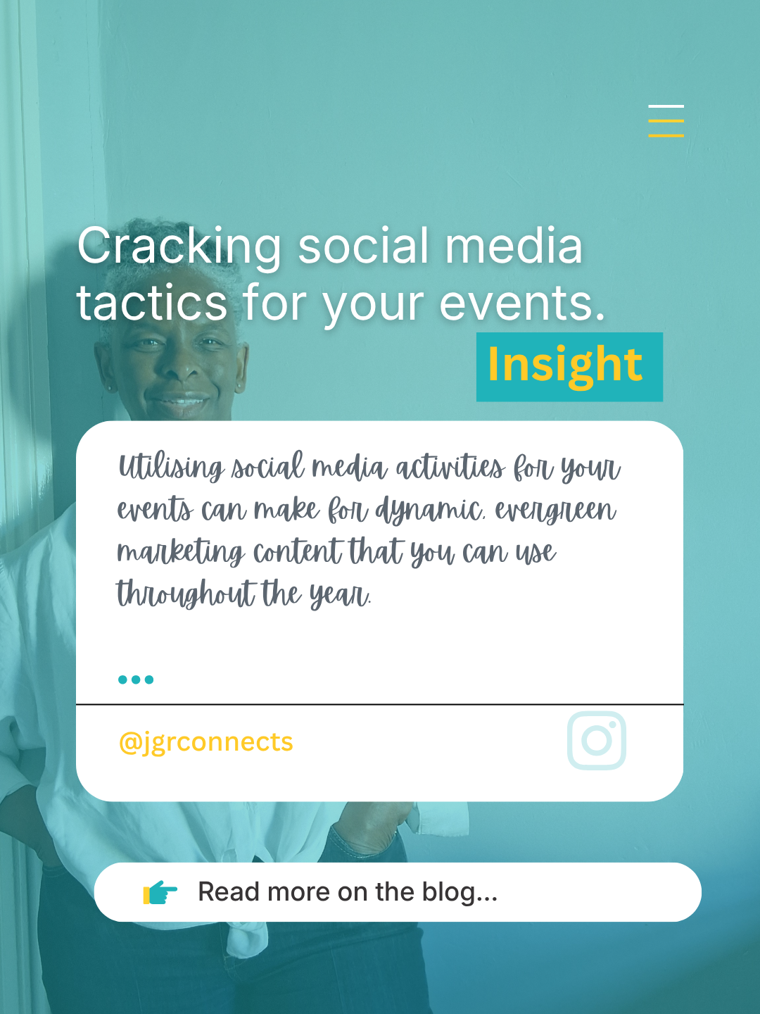 Cracking social media tactics for your events.