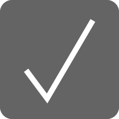 Checkmark for simple service addition at Scandcut