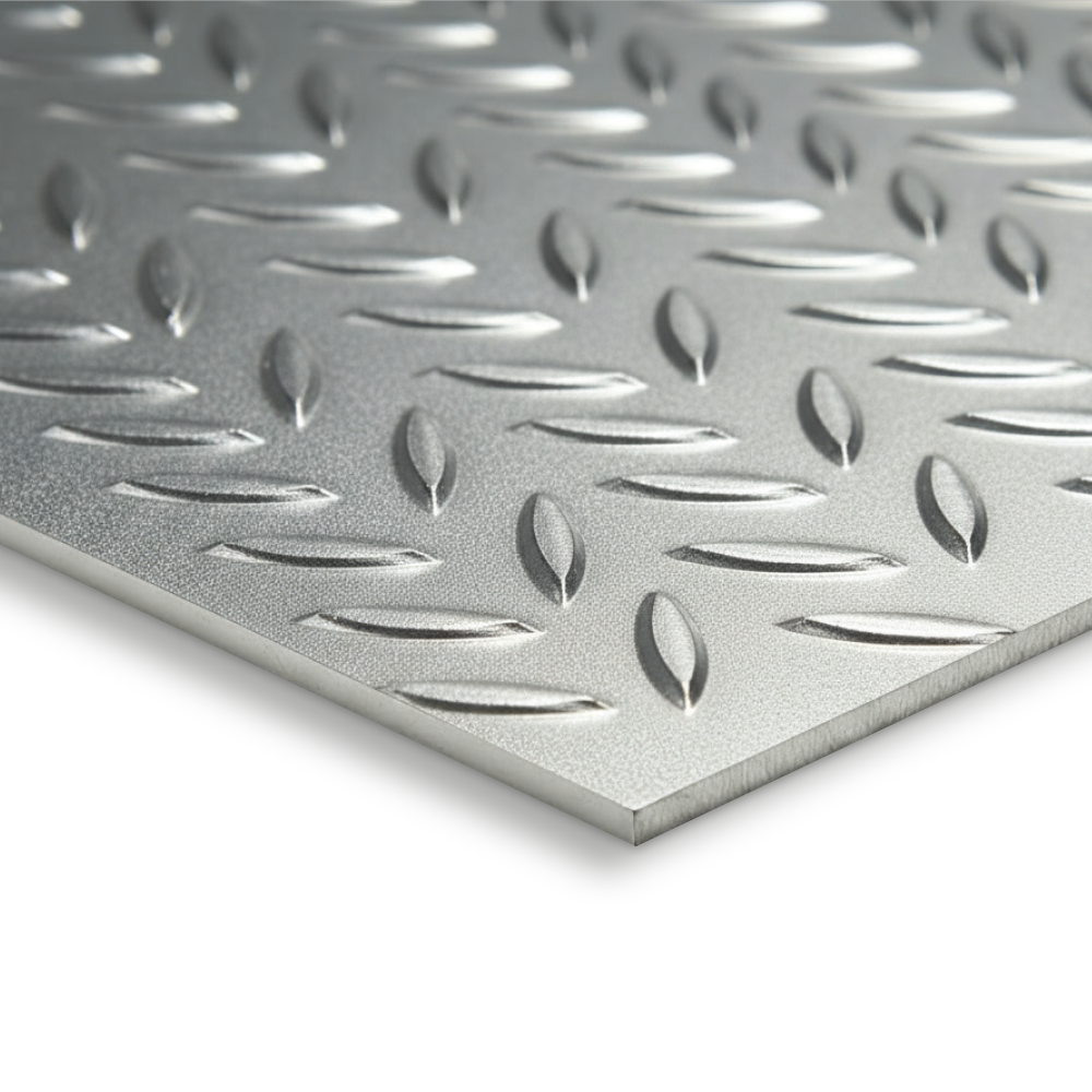 Aluminium EN AW-5754 – Rice Grain Chequer Plate