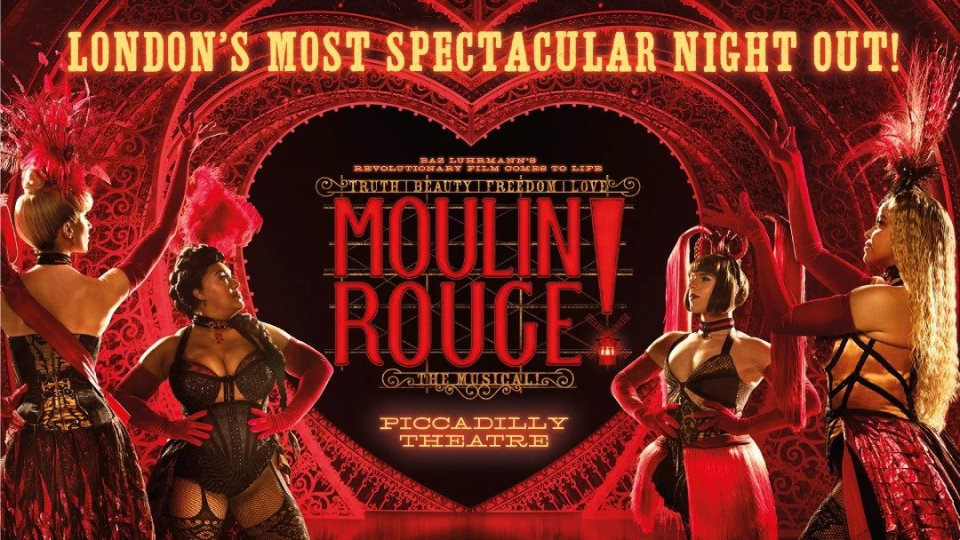 Poster for Moulin Rouge at Piccadilly Theatre