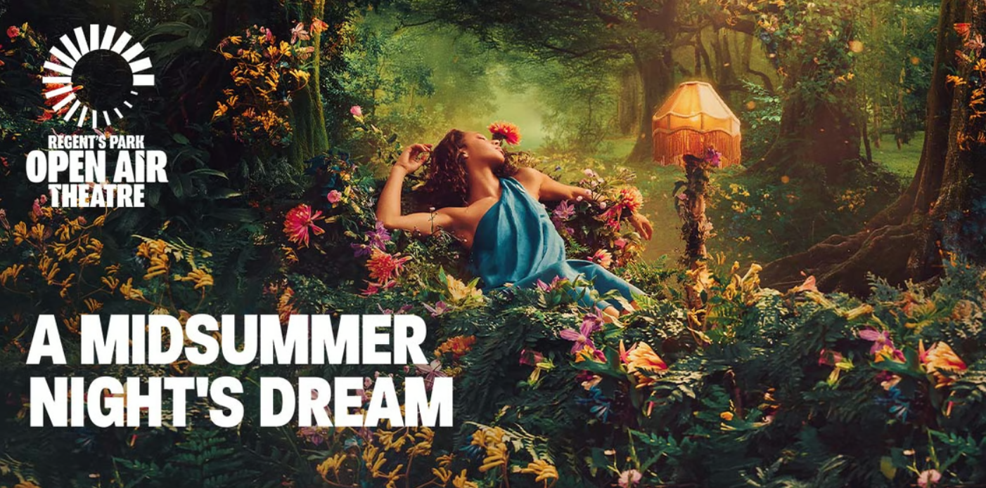 Poster for A Midsummer Night's Dream at Regent's Park Open Air Theatre