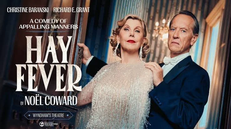 Poster for Hay Fever at Wyndham's Theatre