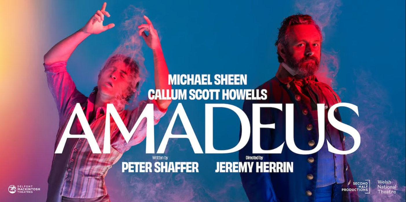 Poster for Amadeus at Noel Coward Theatre