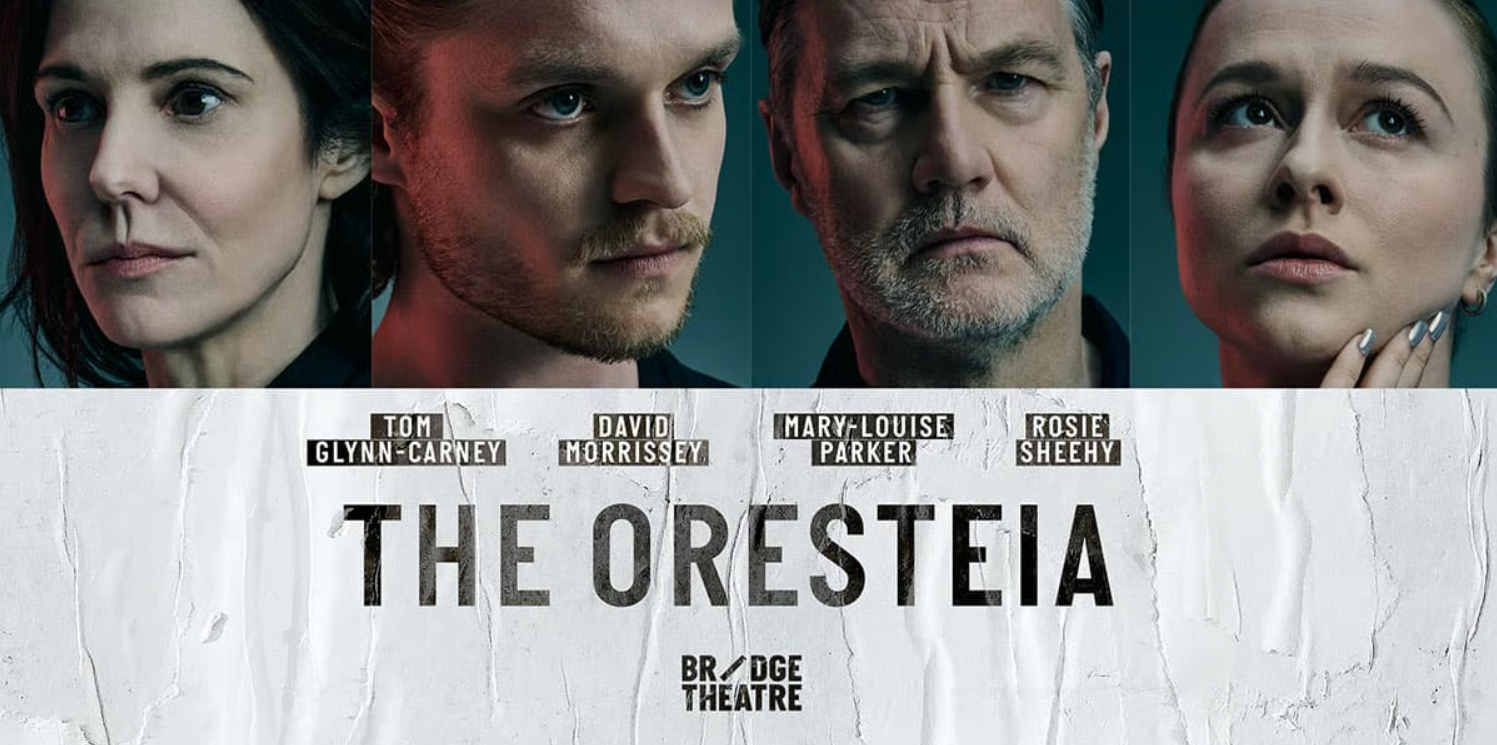 Poster for The Oresteia at Bridge Theatre