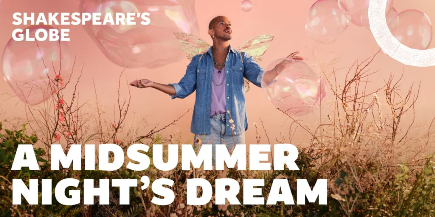 Poster for A Midsummer Night's Dream at Shakespeare's Globe