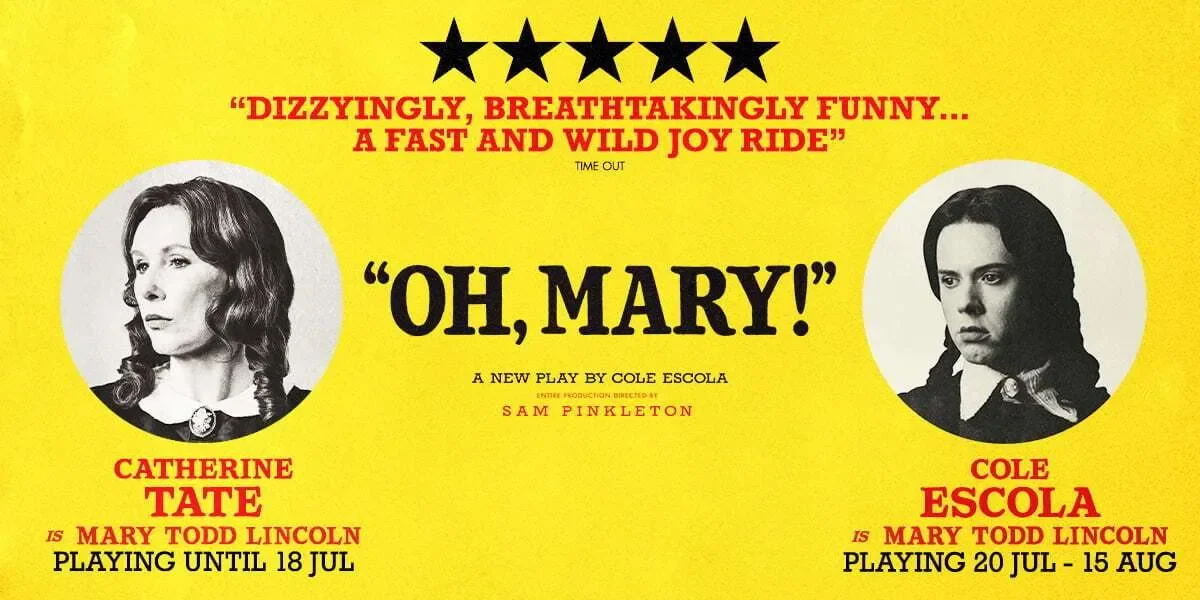 Poster for Oh, Mary! at Trafalgar Theatre
