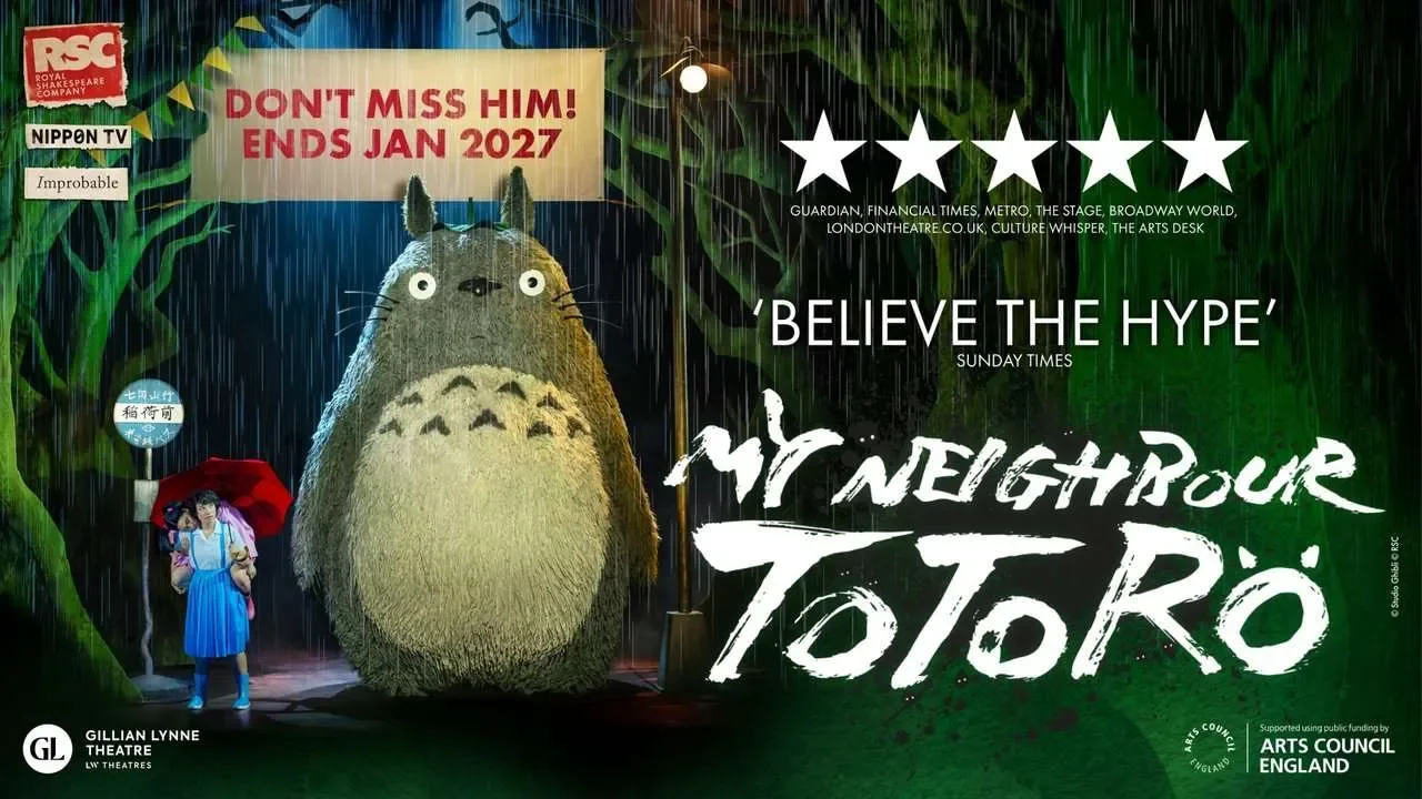 Poster for My Neighbour Totoro at Gillian Lynne Theatre