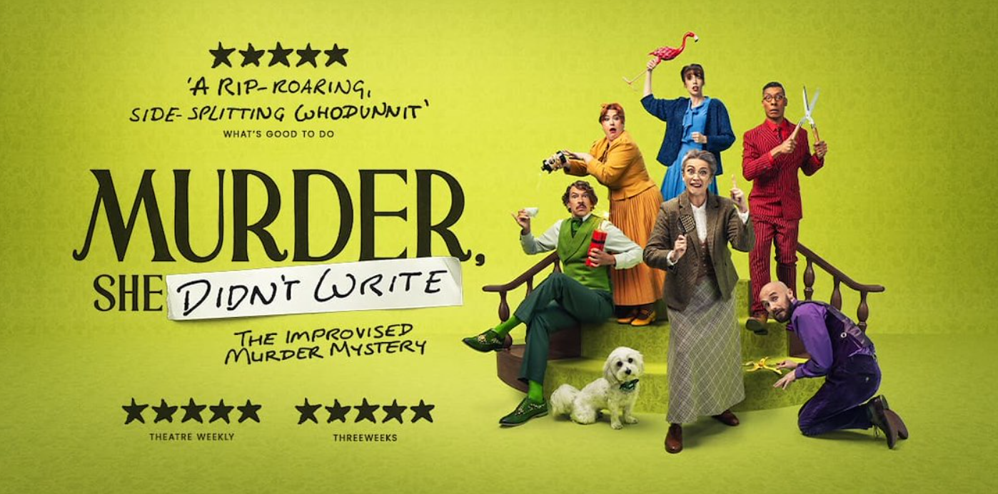 Poster for Murder She Didn't Write at Duchess Theatre