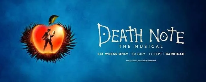 Poster for Death Note The Musical at Barbican Theatre