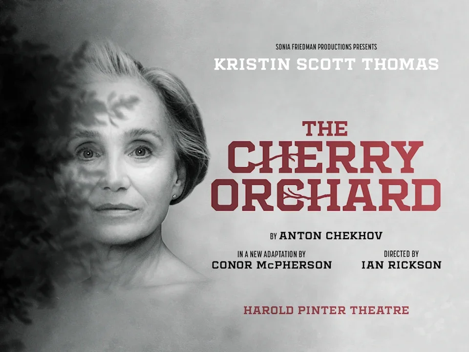 Poster for The Cherry Orchard at Harold Pinter Theatre