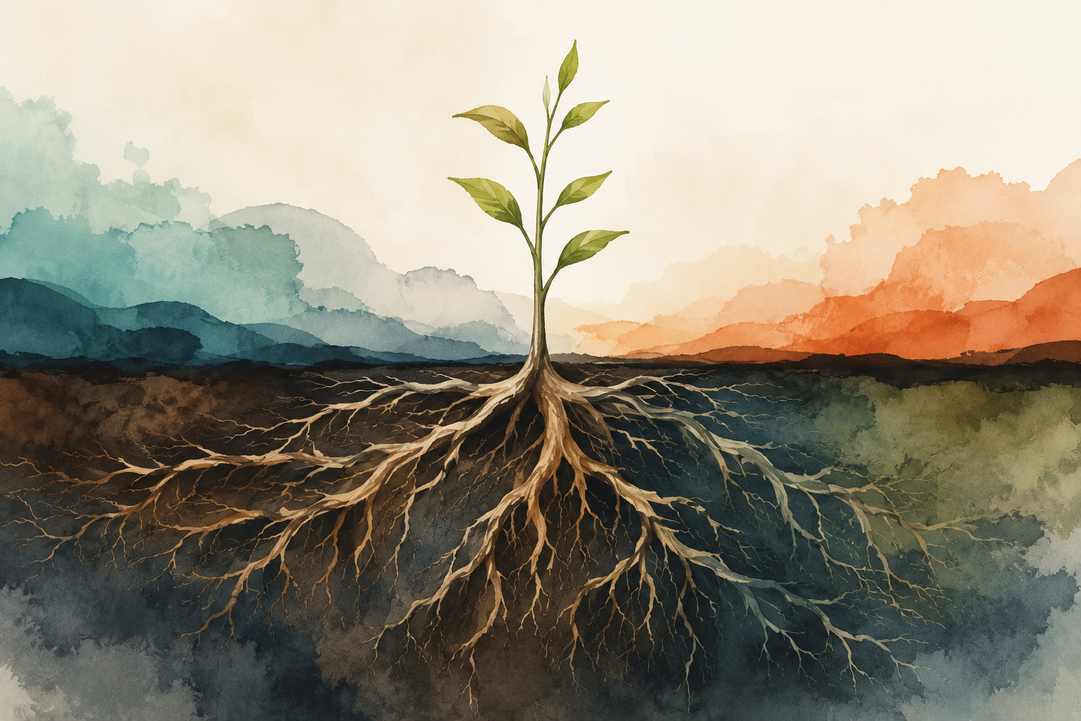 Engage3P embedded versus embodied: a seedling with visible roots, because change only lasts when it takes hold below the surface