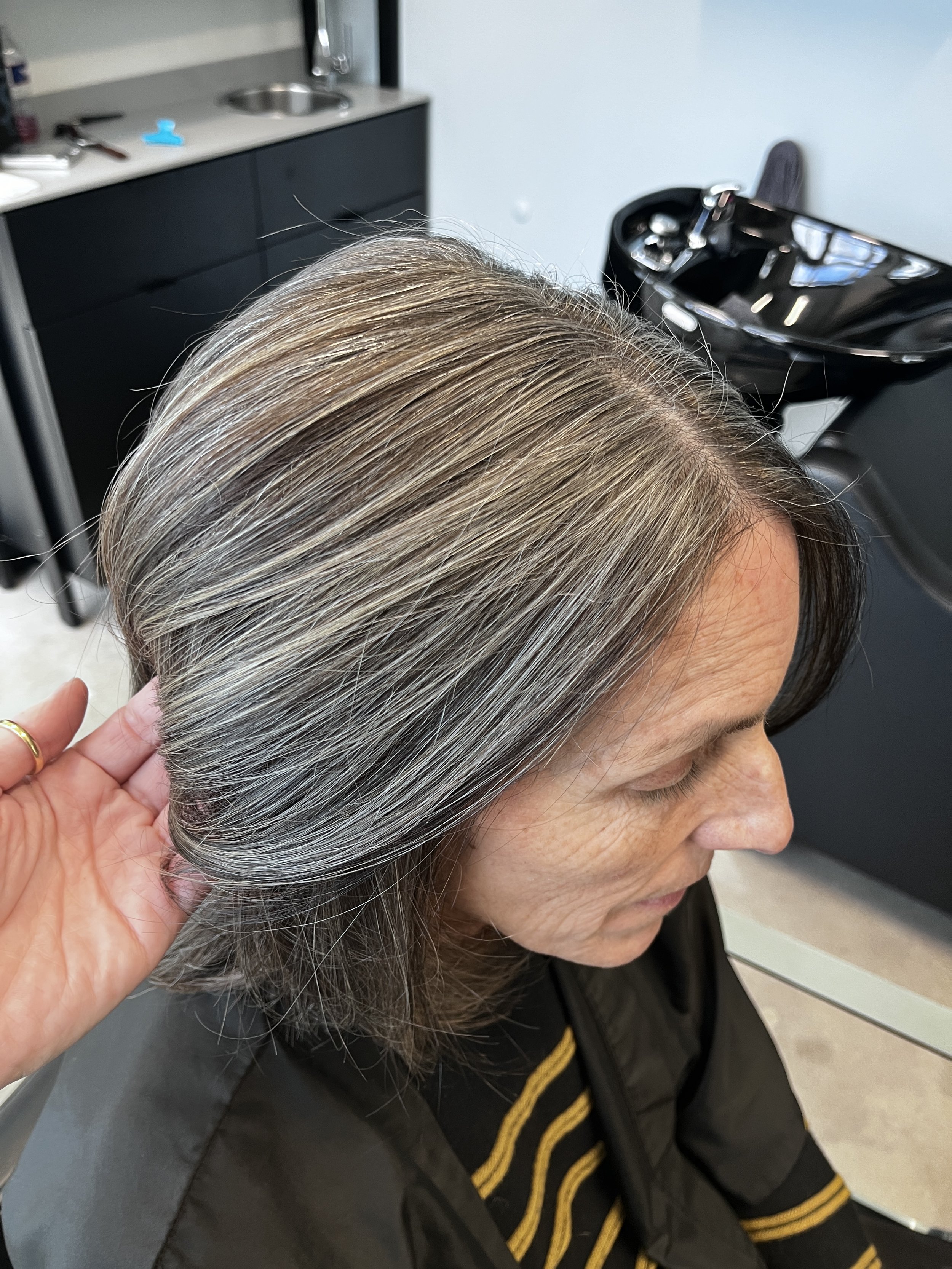 Added soft dimensional gray highlights