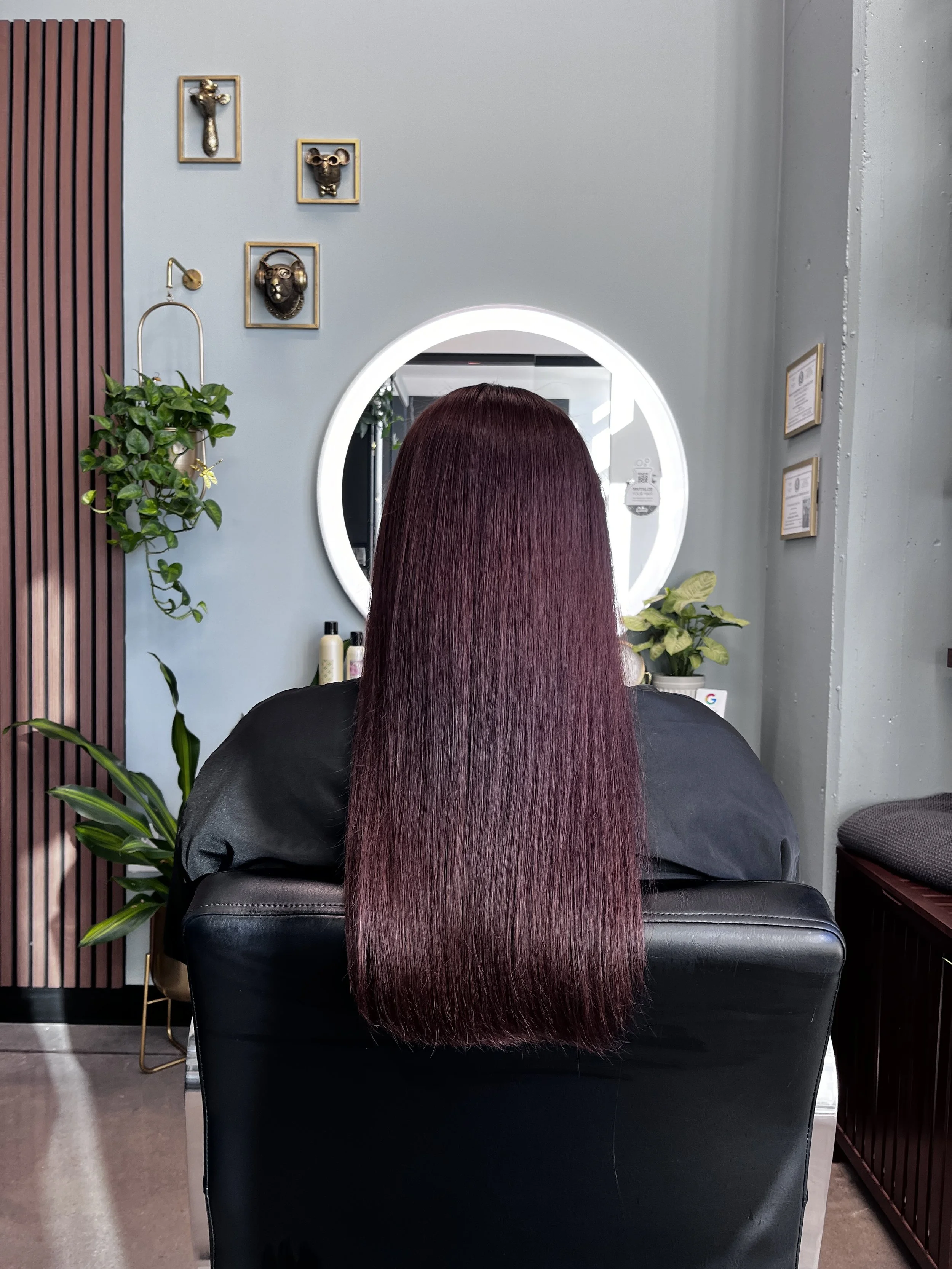 Red violet, solid color