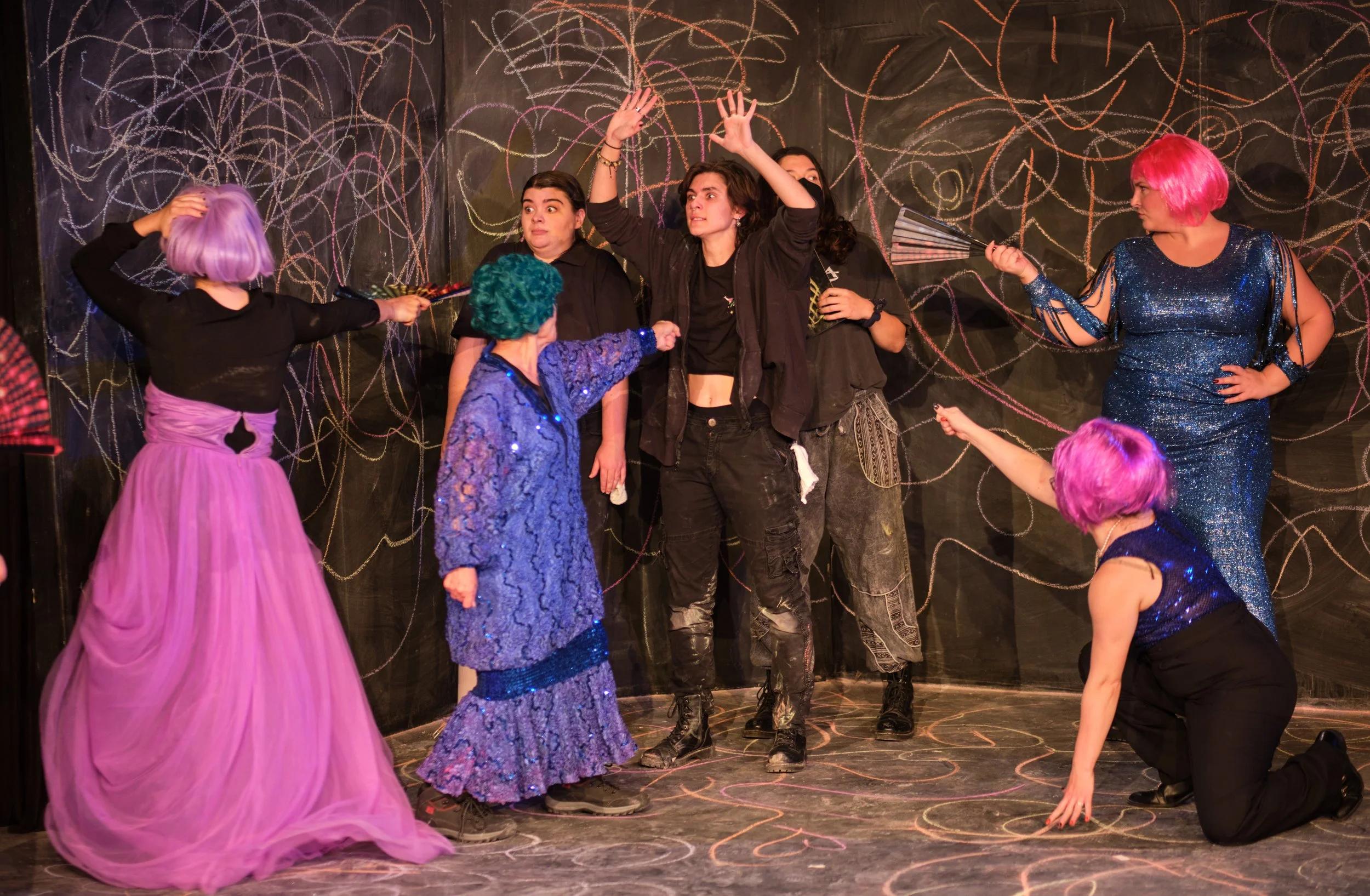 Drag Queen Mollusk in Peter and the Starcatcher