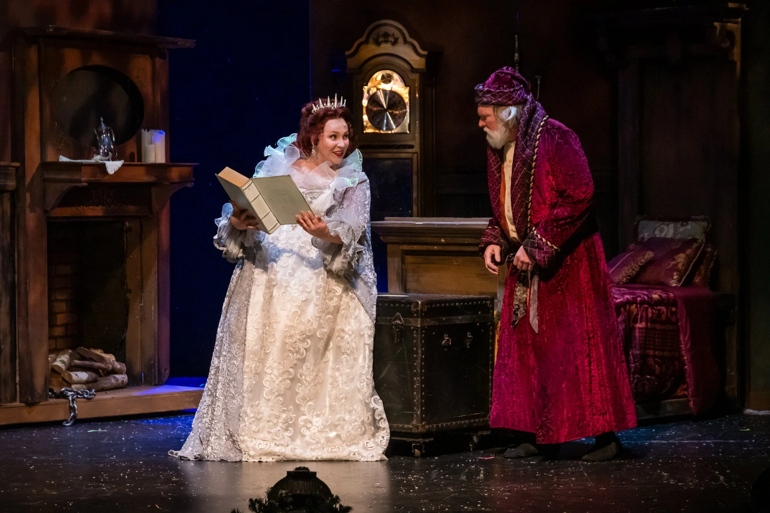 Christmas Past in "A Christmas Carol: The Musical"