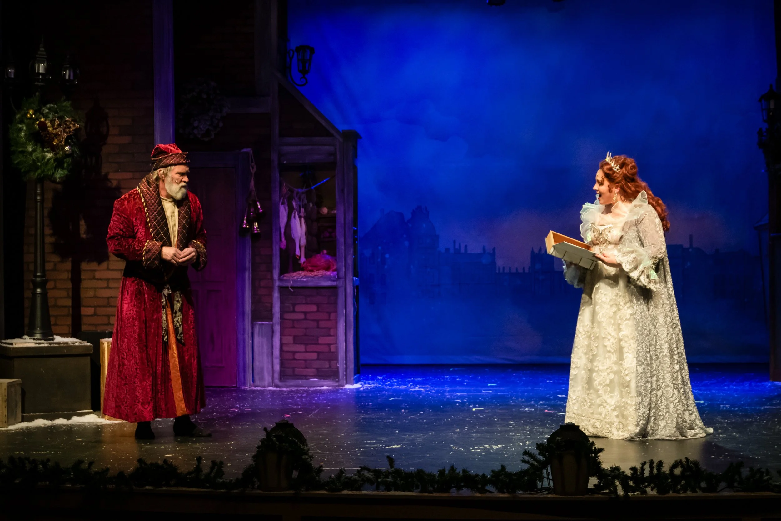 Christmas Past in "A Christmas Carol: The Musical"