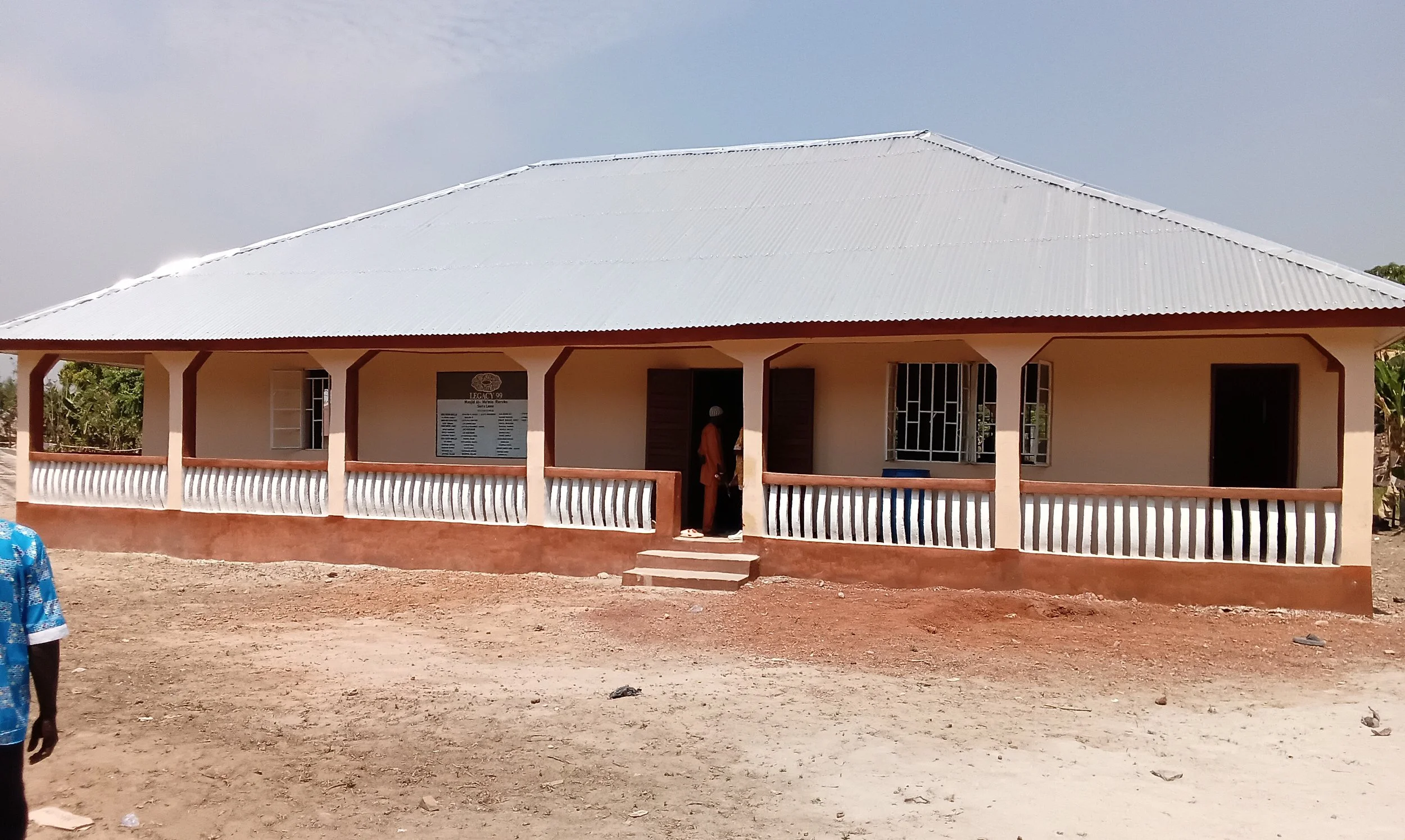 Masjid Al-Mu'min project in Roruks, Sierra Leone
