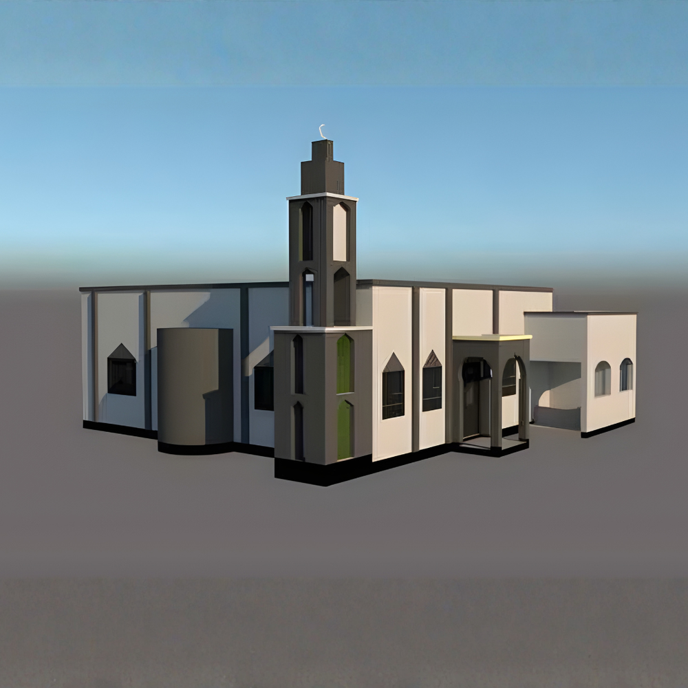 Masjid Al-Jabbar mosque project in Lombok, Indonesia
