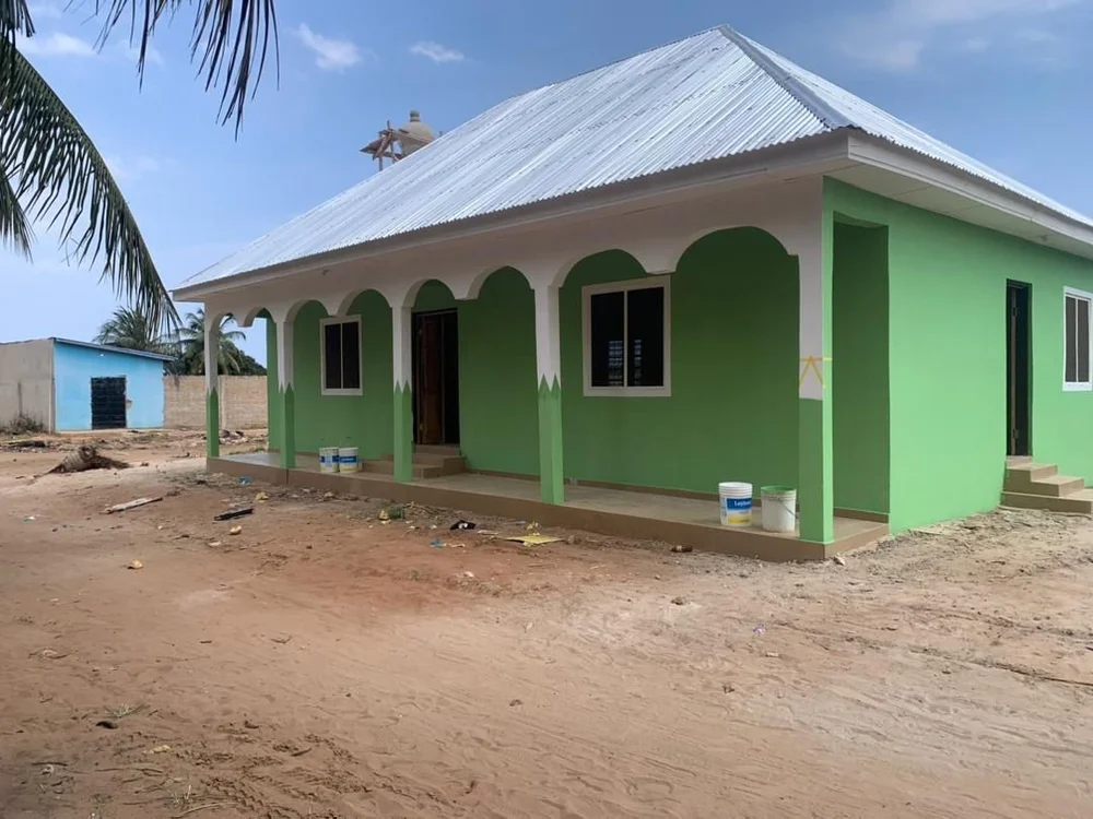 Masjid Al-Rahman project in Aflao Volta, Ghana