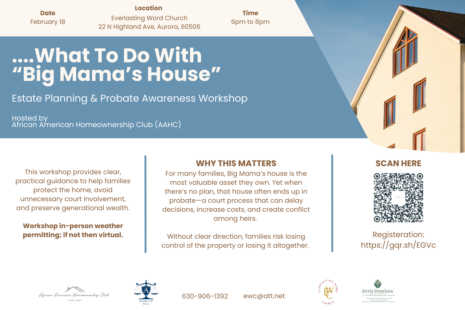 ...What to do with "Big Mama's House"