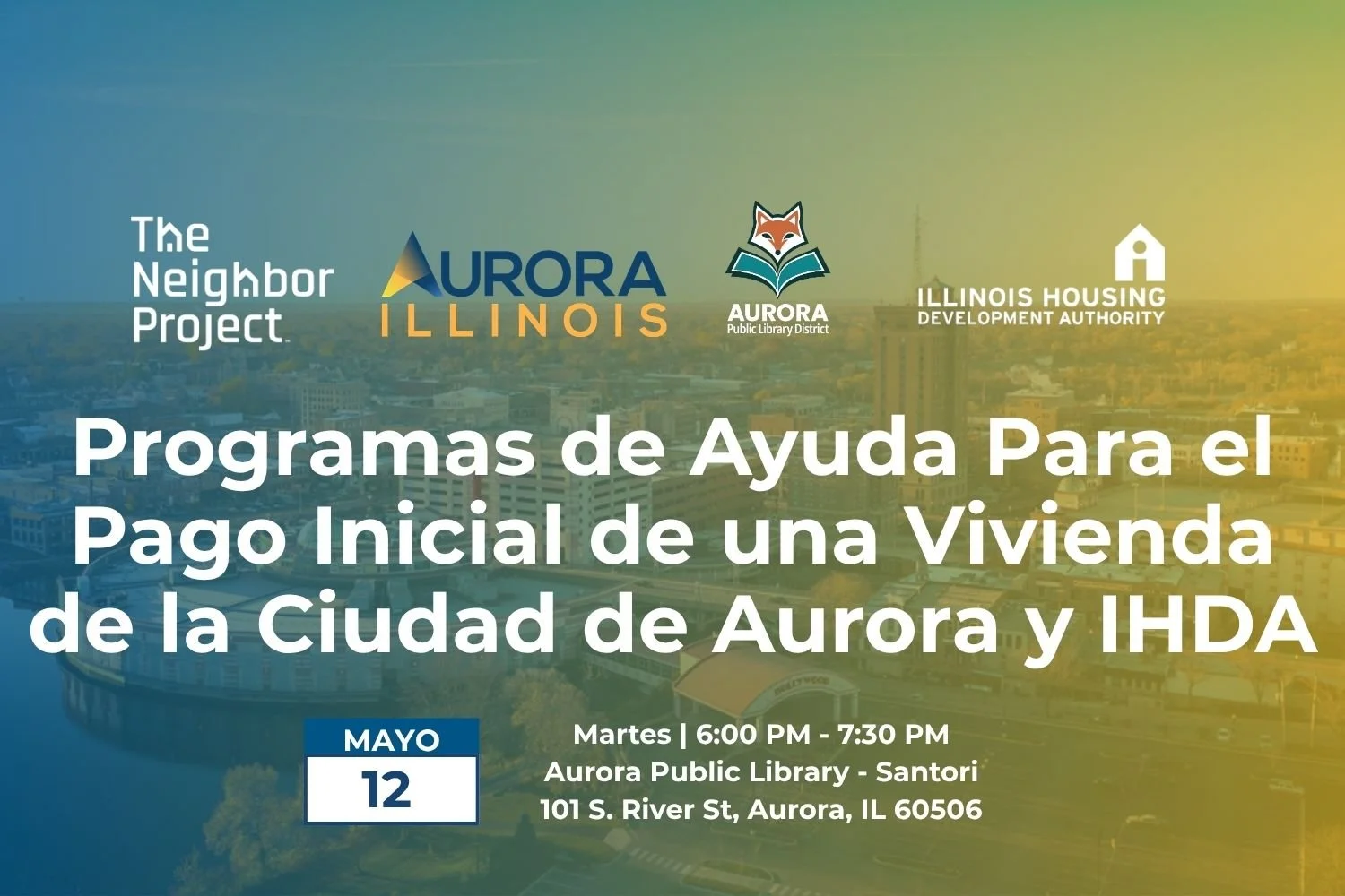 Ayuda Para el Pago Inicial de Vivienda de la Ciudad de Aurora y IHDA