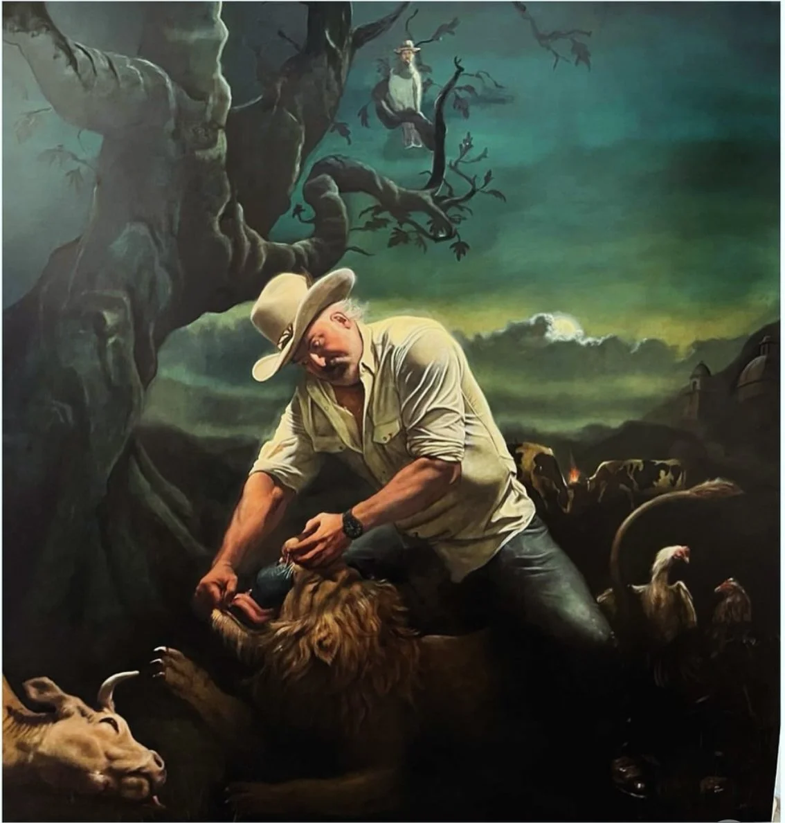 The cowboys dream
170x180 2025
Available through Poulsen Gallery