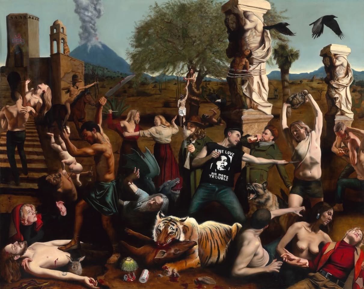 THE BATTLE SCENE
200X250
AVAILABLE THROUGH COPRO GALLERY