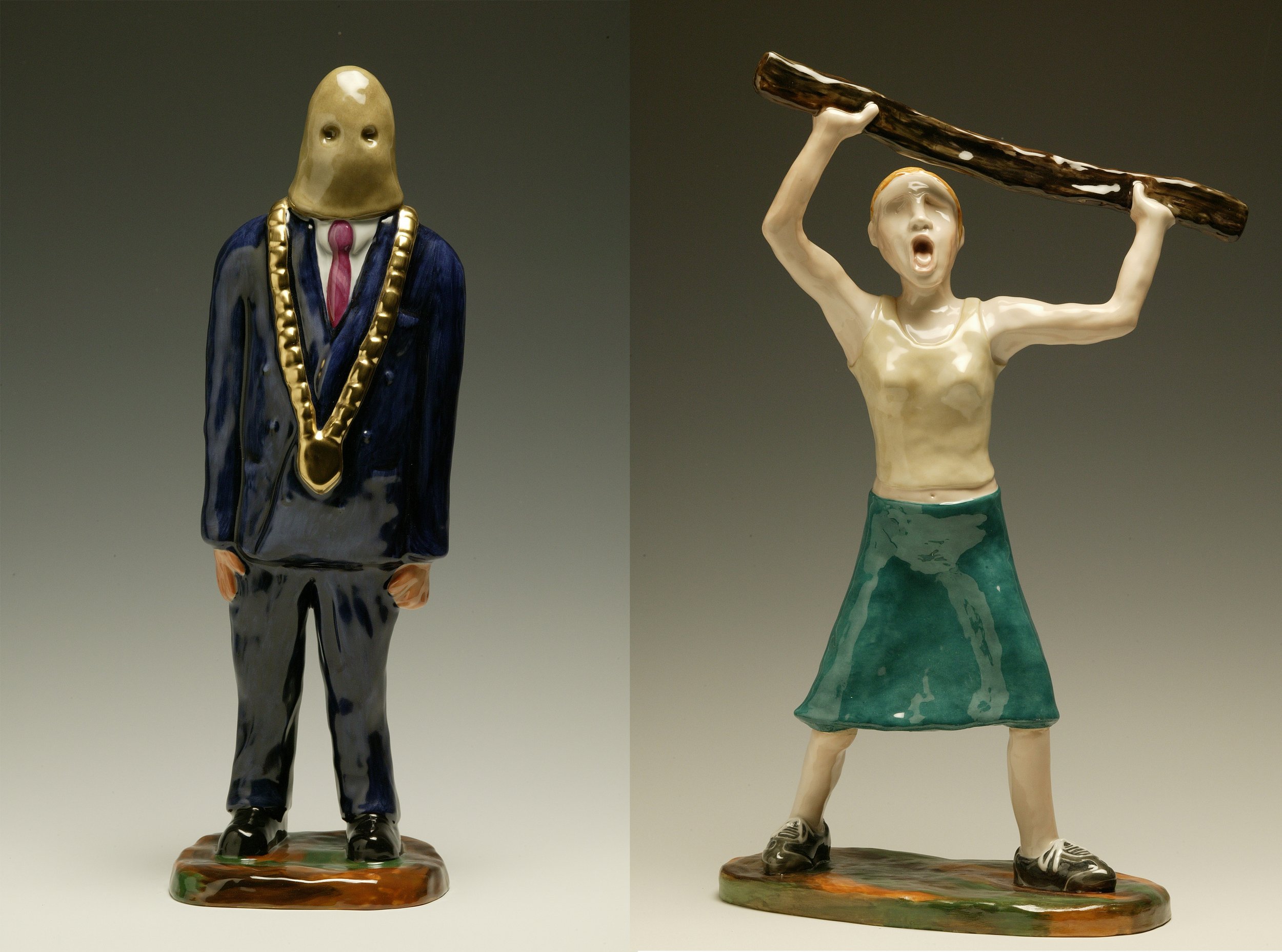 Royal Copenhagen porcelain figurines