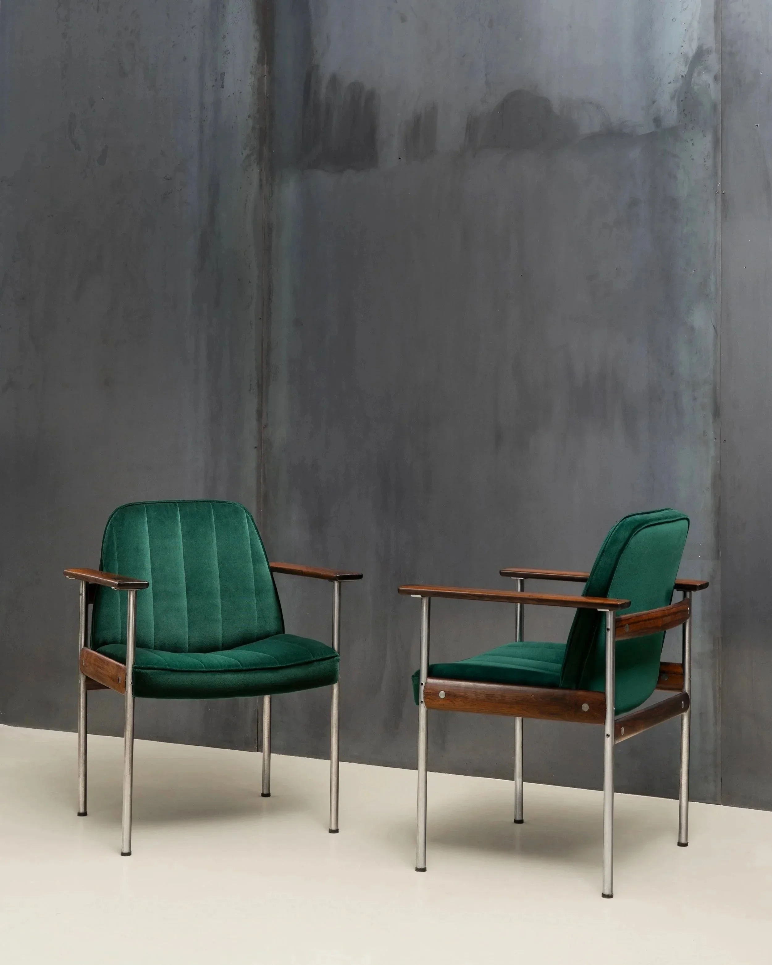 SOLD
Pair of armchairs for Dock Møbler, 1960s
