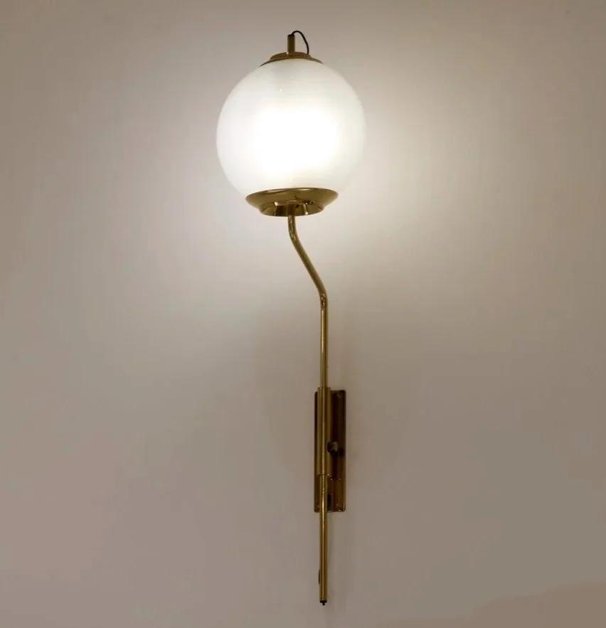 “LP11” wall lamp by L. Caccia Dominioni for Azucena, 1950s.