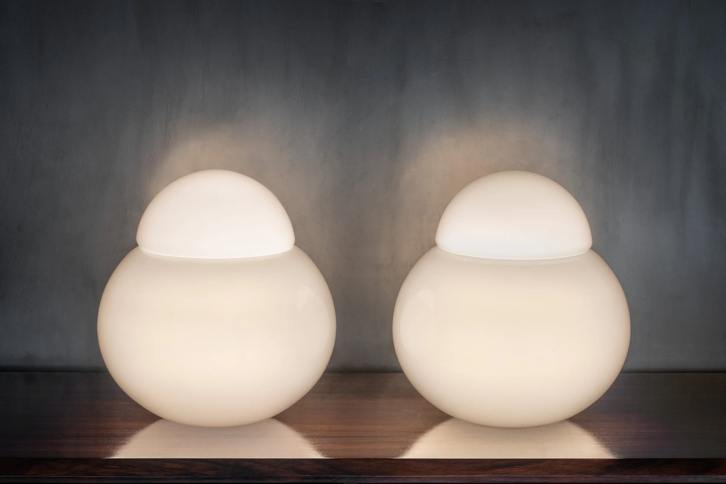 Pair of table lamps by Sergio Asti for Candle, 1970