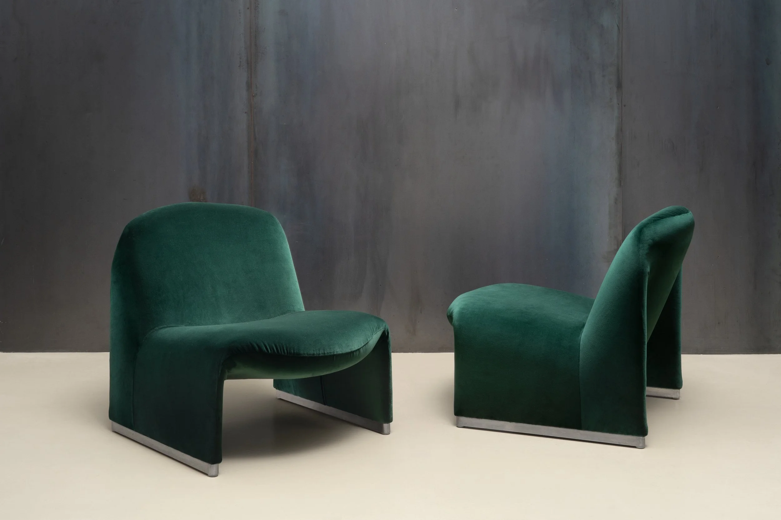 Pair of AlkY armchairs, Anonima Castelli, 1970s