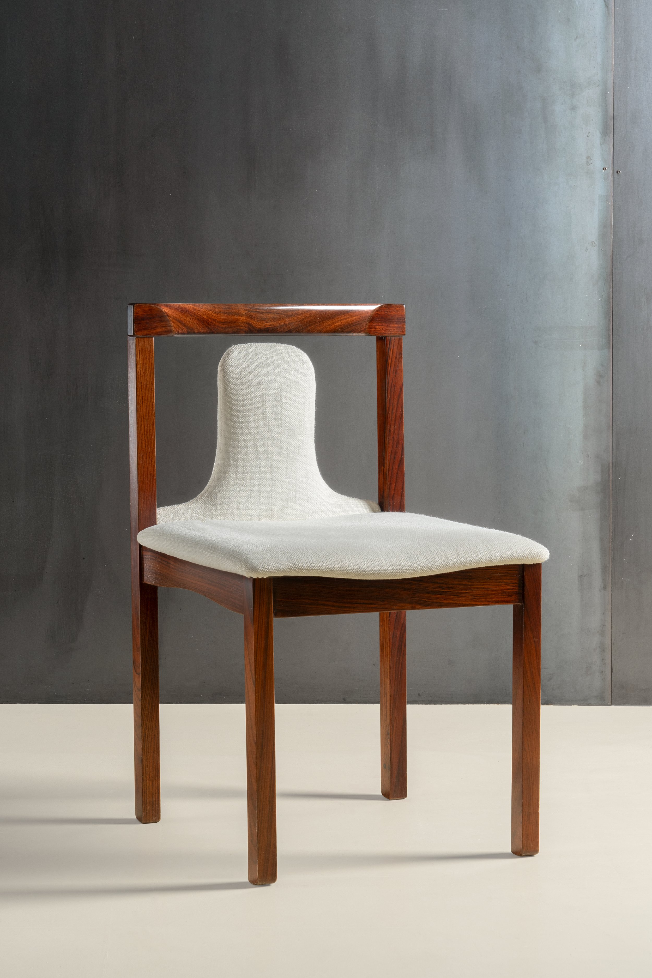 Rosewood chairs by Sormani, 1960s, set of 6