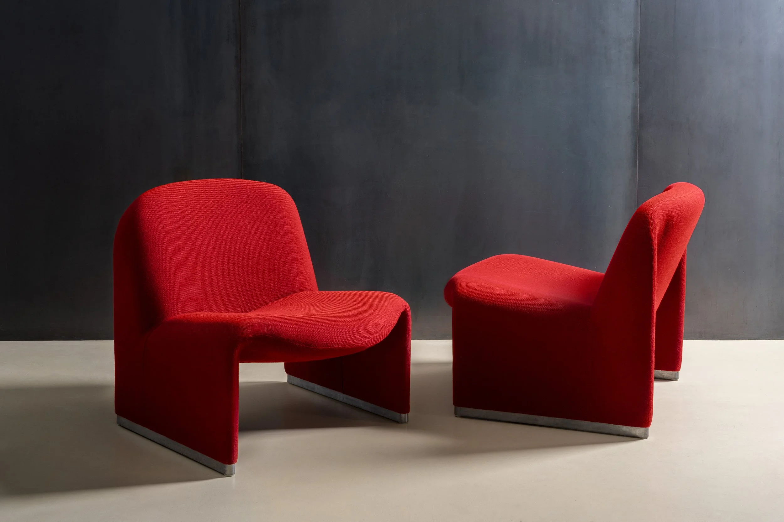 Pair of Alky armchairs, Anonima Castelli, 1970s