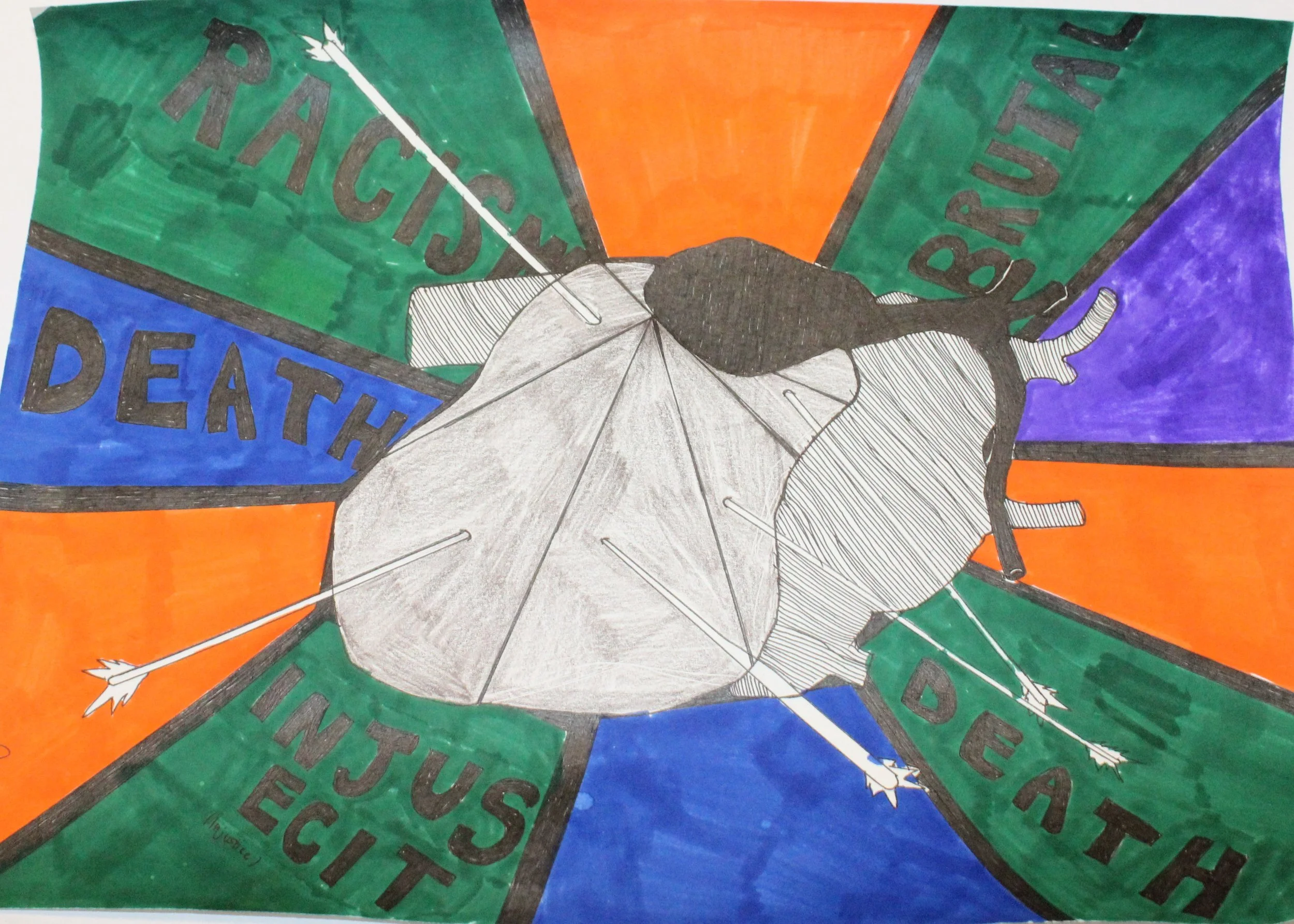 Heart Attack Injustices by George Dezin