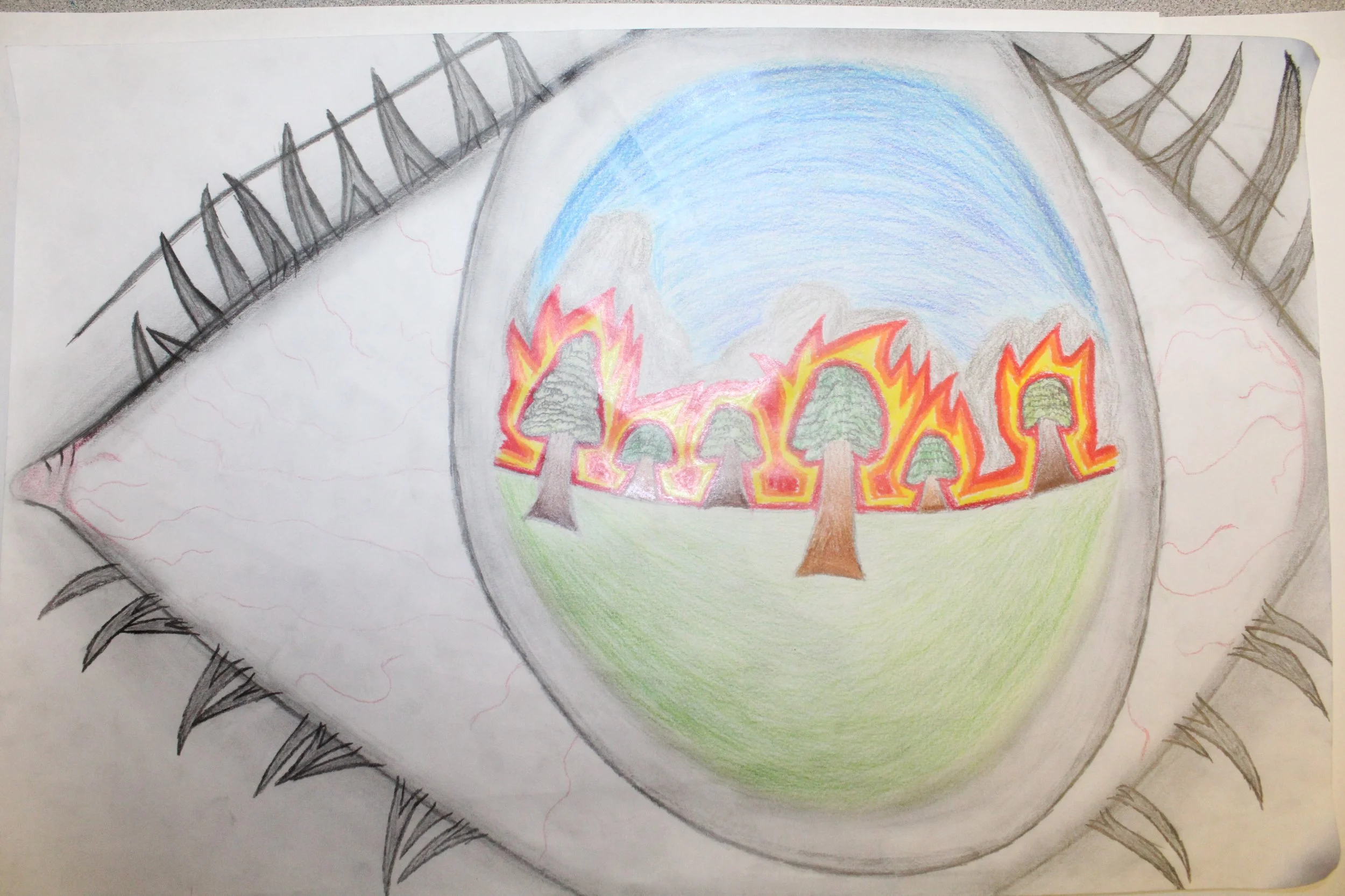 The Eye of Fire by Maryclare Camaya