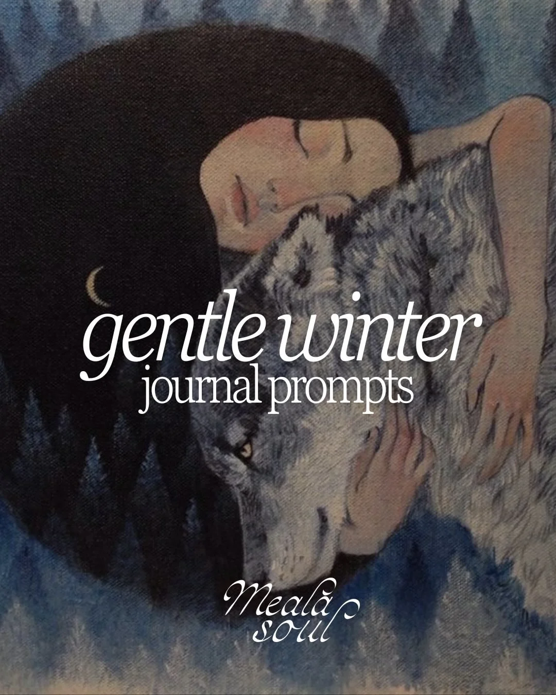 5 journal prompts to lean into the season of wintering ❄️