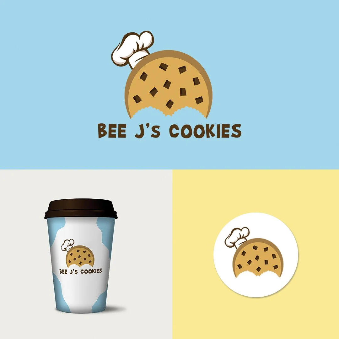 Bee J's cookies logo