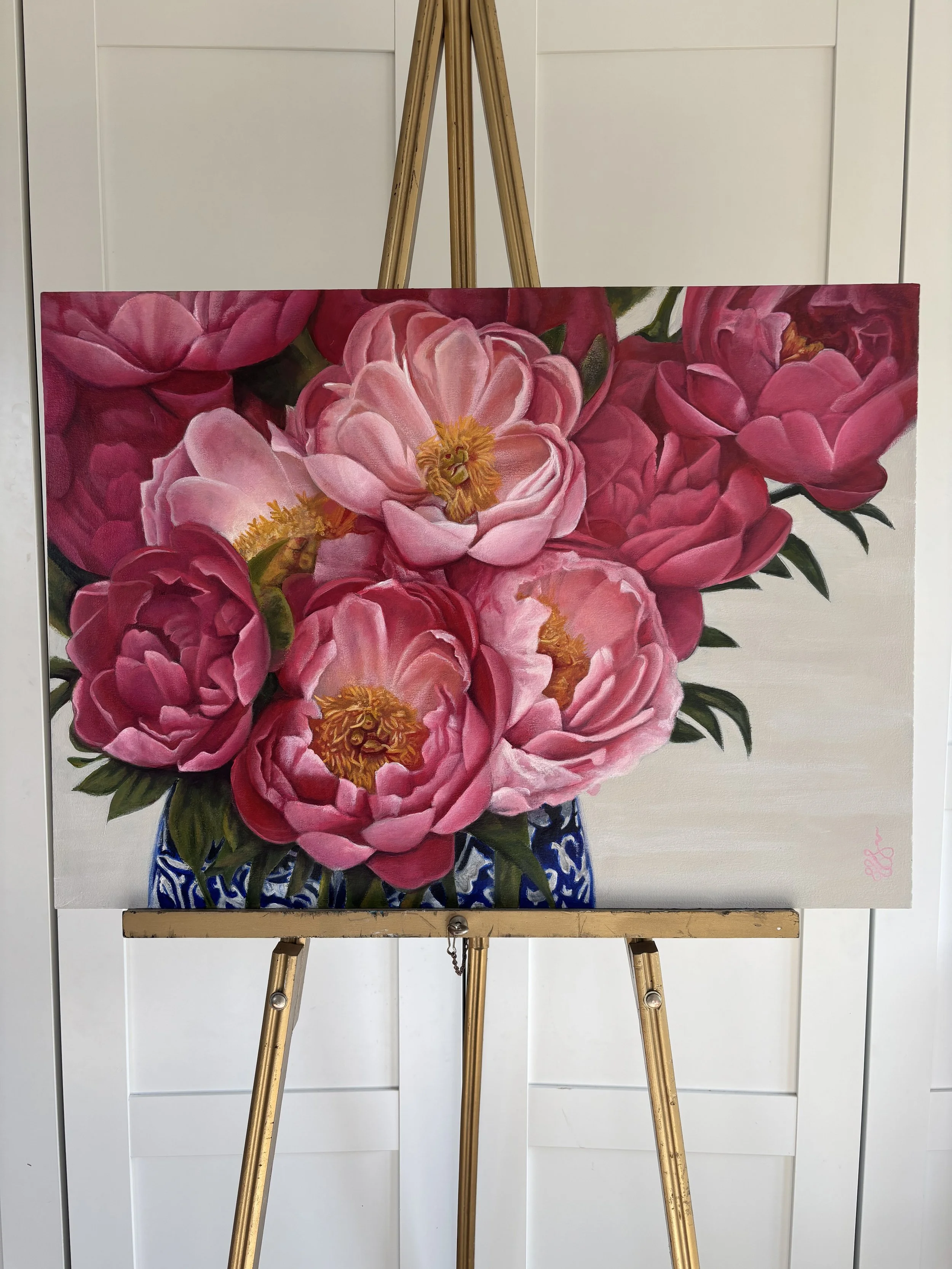 Peonies & Chinoiserie