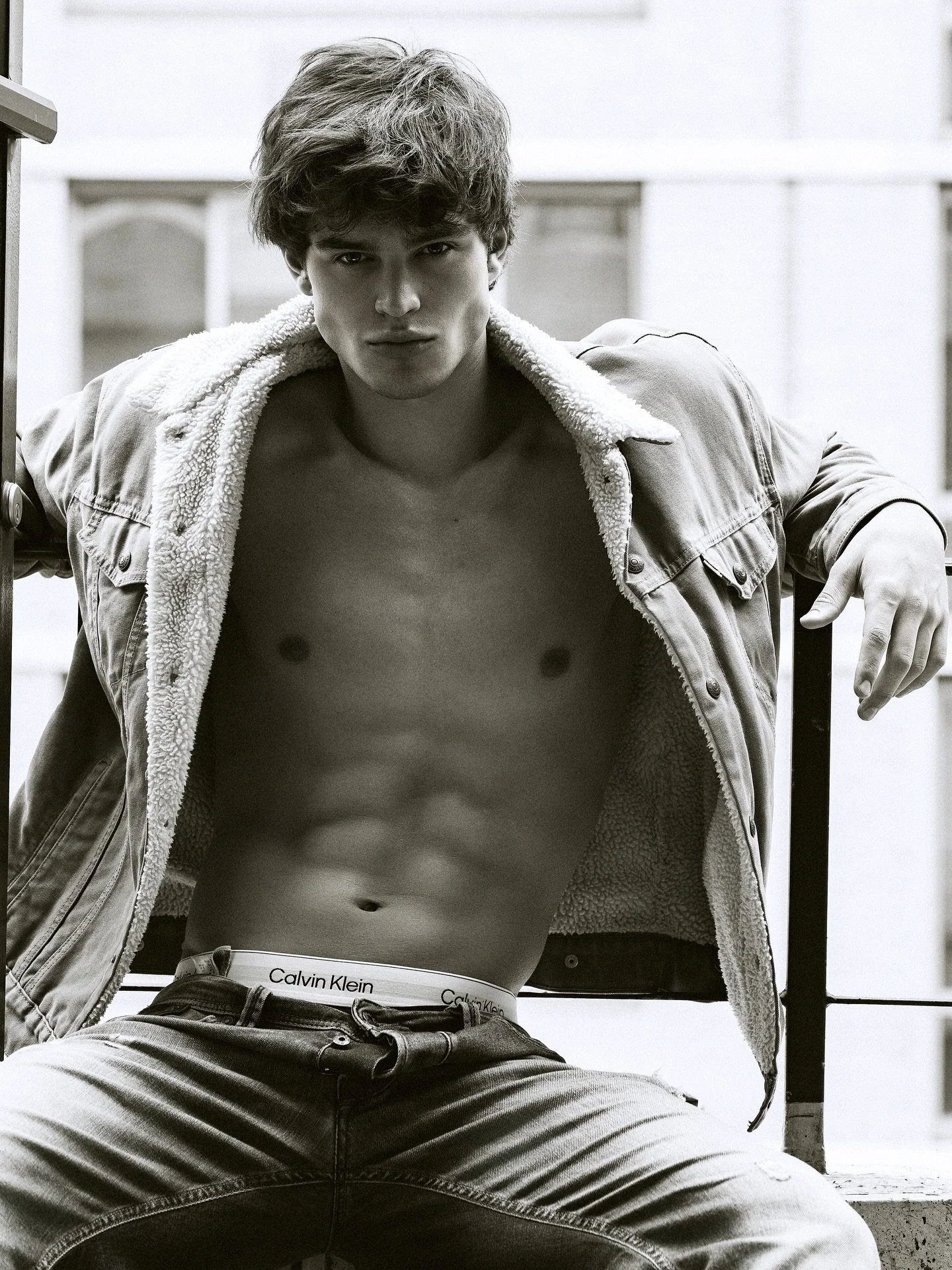 NYC might be freezing, but @ty.larson_ clearly didn&rsquo;t get the memo. Heating up the balcony and maybe your feed too. 😎

@ty.larson_ for @victormagbrasil 
MGMT @wilhelminamodels @wilhelmina.newyork 
Photographed by @tongomes__ 
#TonGomes #TonGom