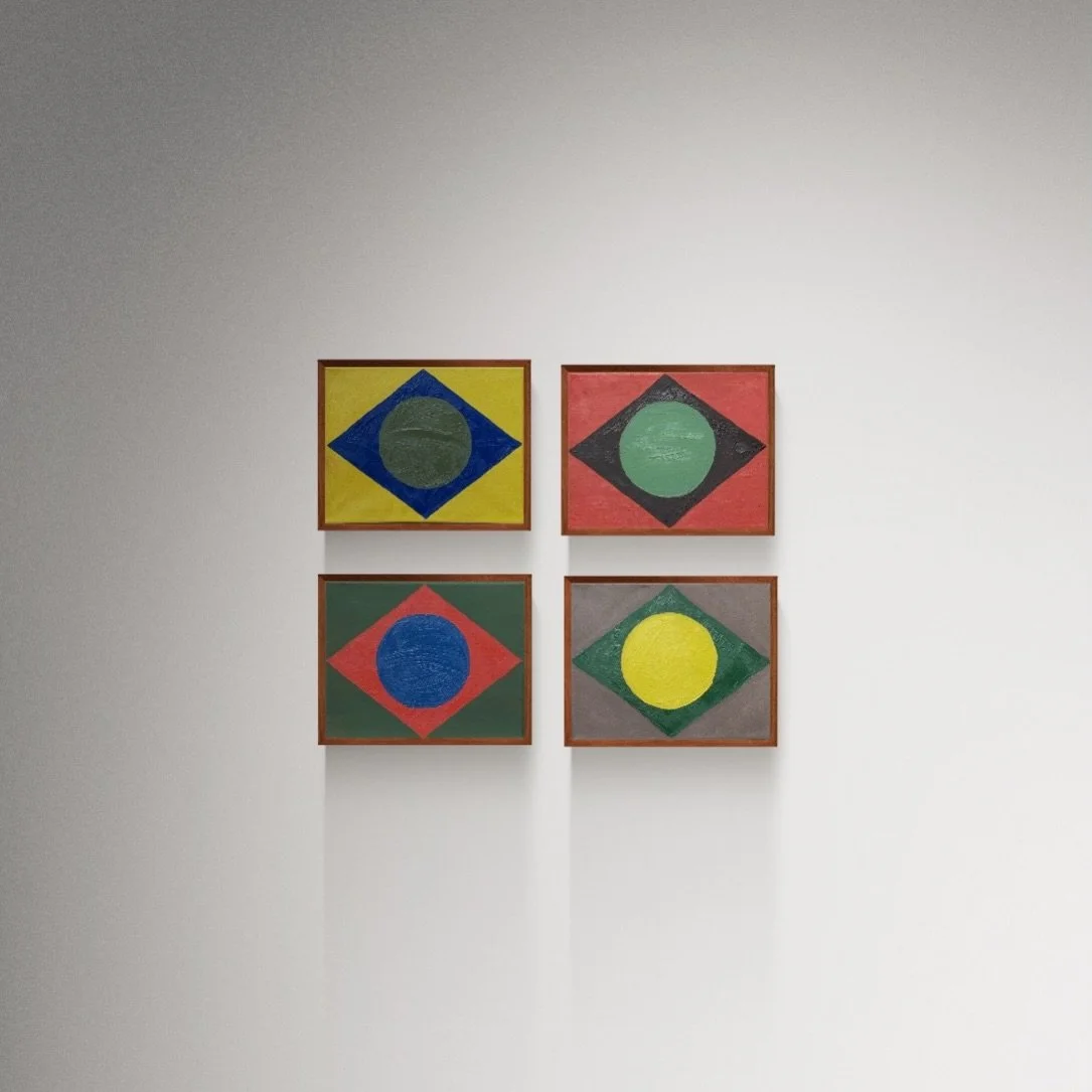 For a long time, I wanted to create a Brazilian flag for myself.
But I never felt connected to the original colors. The saturation. The symbols.
When I started researching its origin, understanding it as a union of kingdoms and power structures, it f