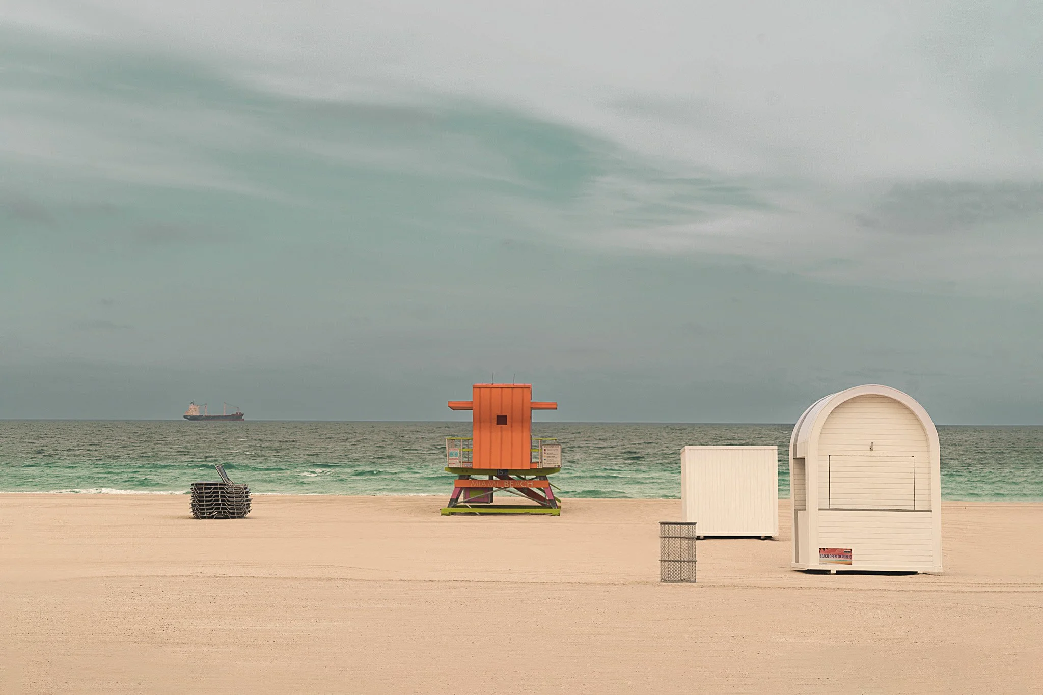 Alone in Miami Beach, 2020