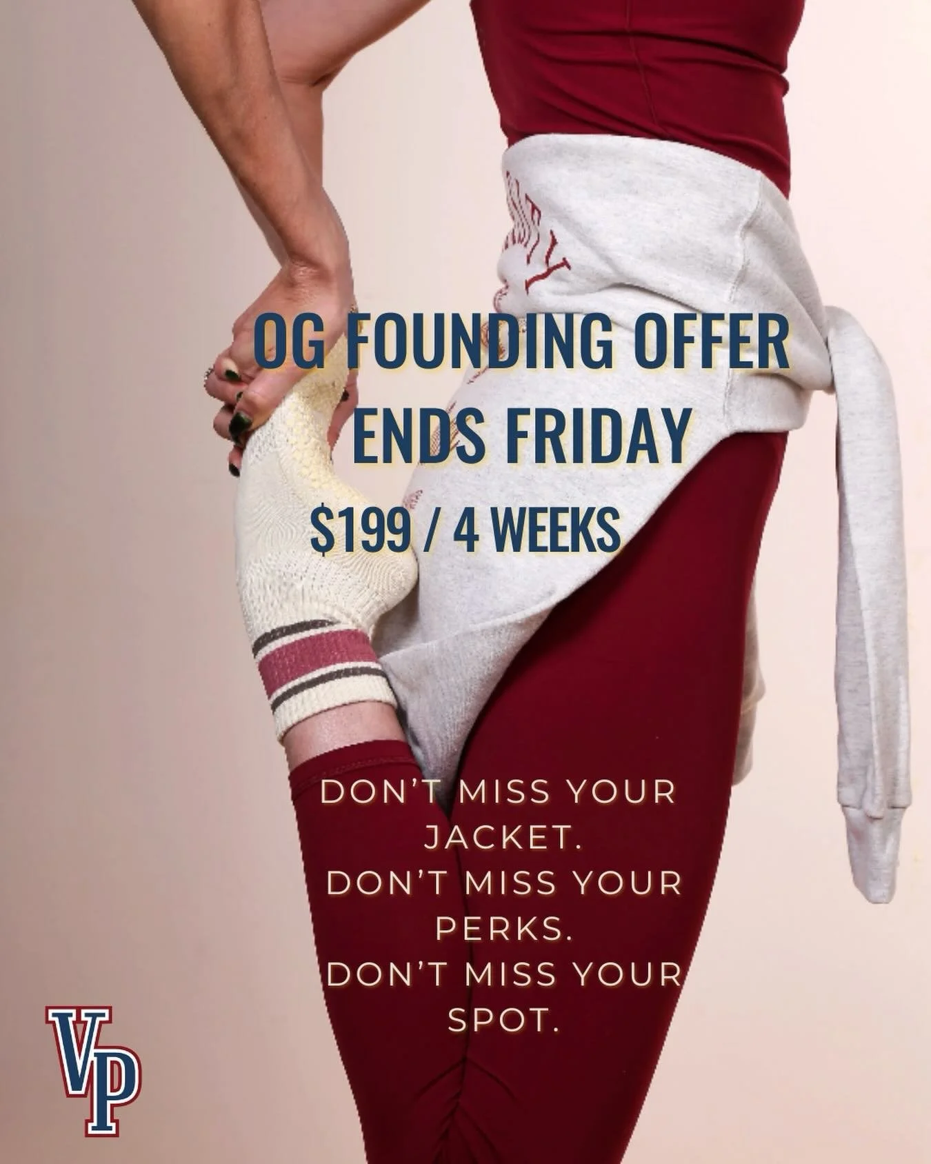 This is it, Squad &mdash; the final week to lock in our OG Founding Membership at $199/4 weeks before it retires forever. 💥

Only 50 original Founding spots exist&hellip; and once they&rsquo;re gone, they&rsquo;re gone.

If you&rsquo;ve been watchin