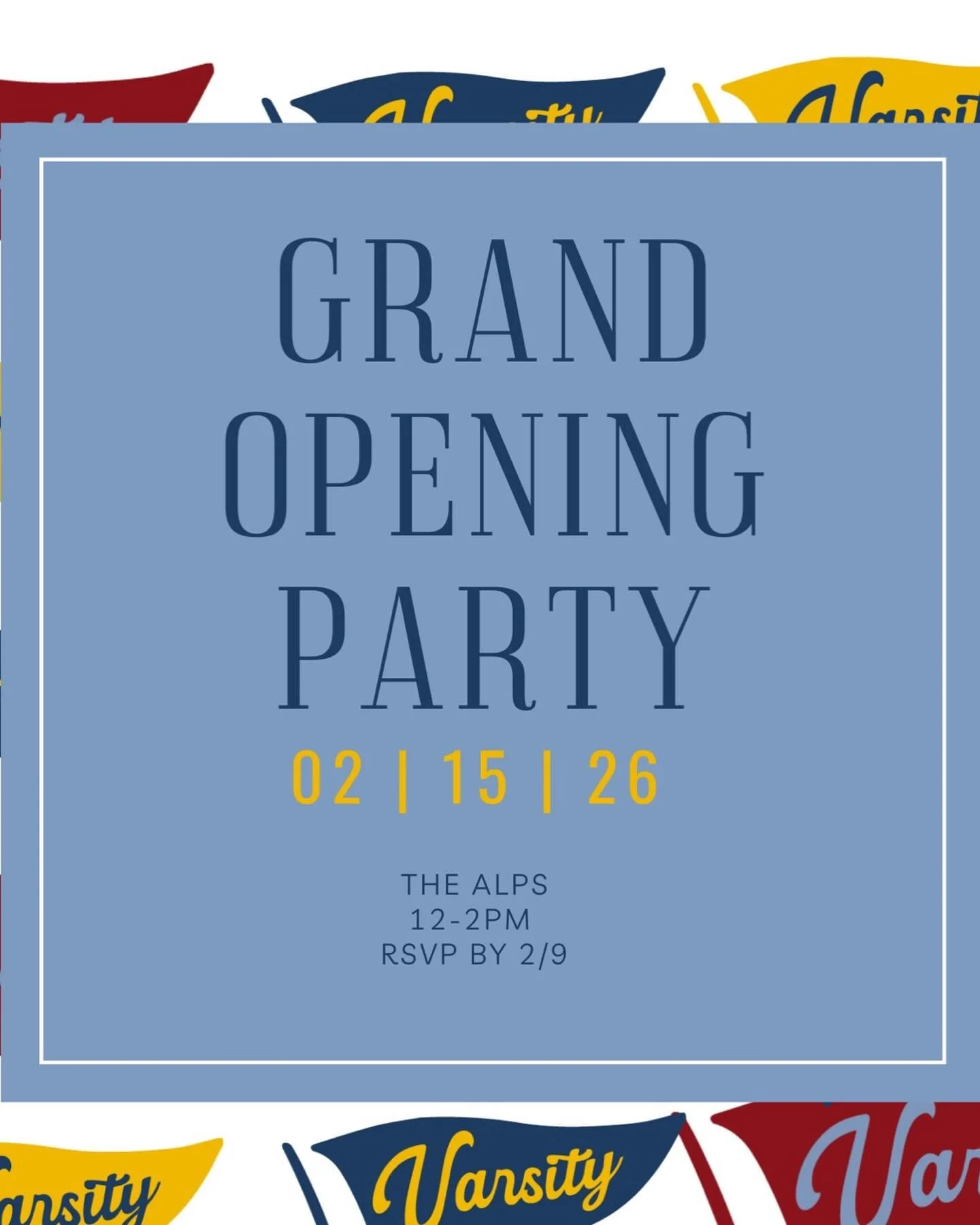 Join us for our Grand Opening Party as we celebrate our incredible community, our amazing team, and this space we&rsquo;ve built together. Good company, good energy, and a whole lot of gratitude.

Come raise a glass, meet the crew, and celebrate us. 