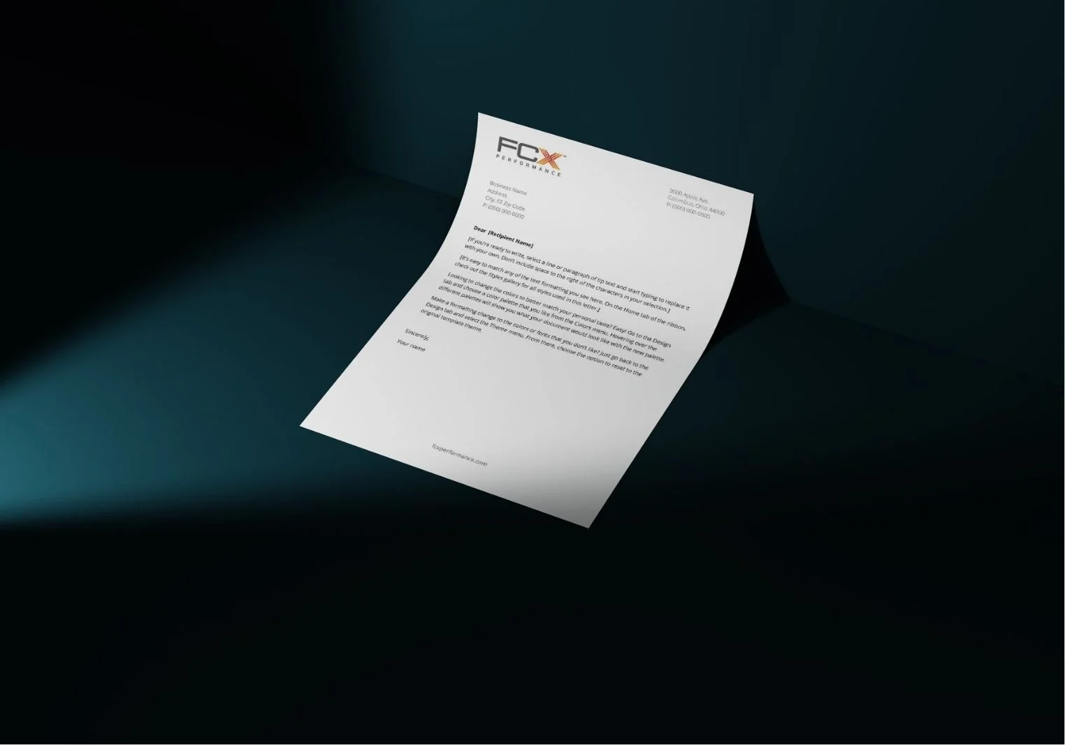 Company Letterhead