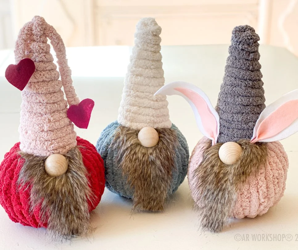 Chunky Knit Bunny or Gnome